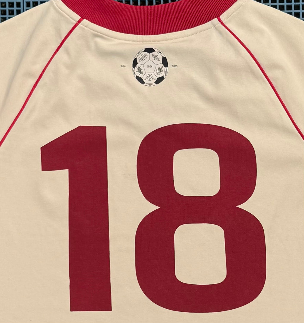 Eritaj Rétro Foutbòl Jersey Tee