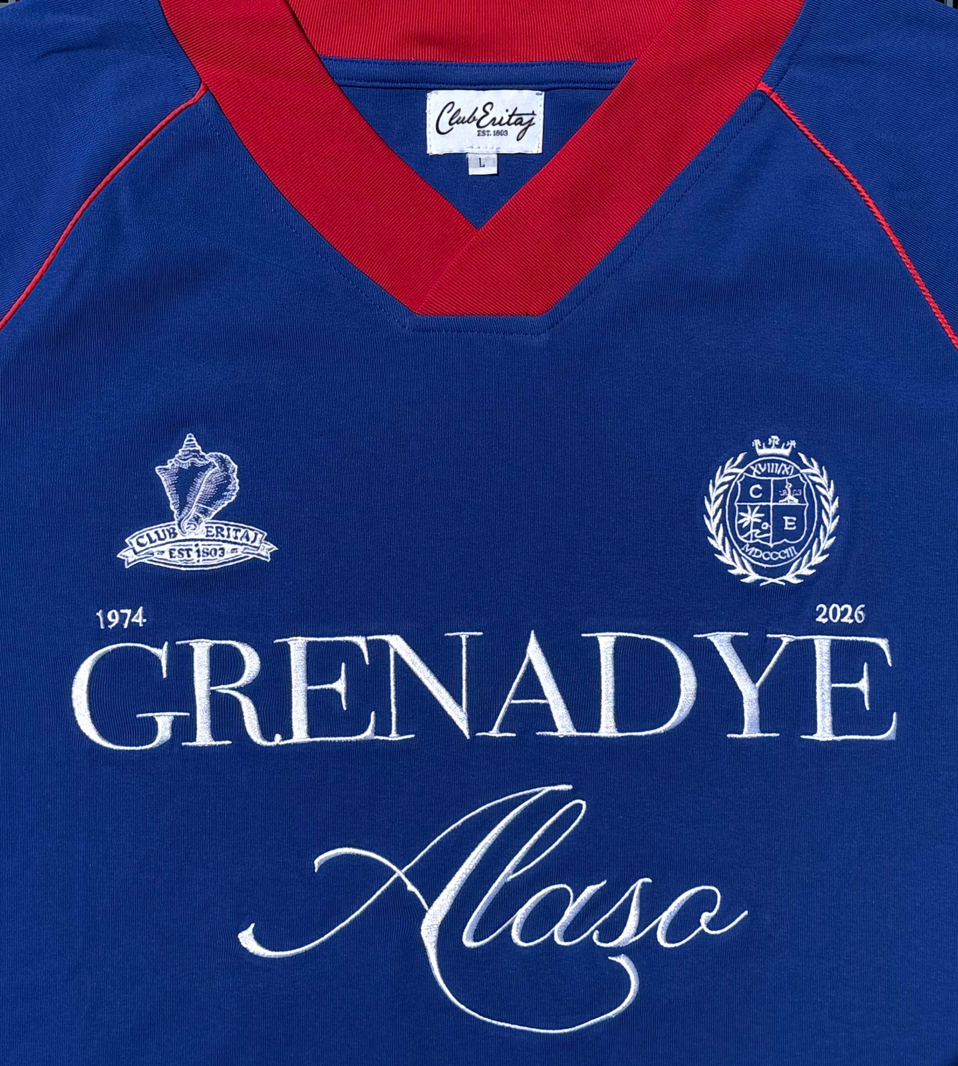 Eritaj Blue Jersey Tee